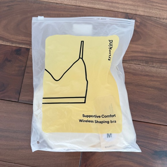 Truekind Supportive Comfort Wireless Shaping Bra - Beige - Medium - Picture 2 of 5